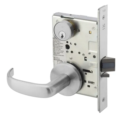 Accentra (Yale) PBR8833FL Exit Mortise Lever Lock, Pacific Beach Style