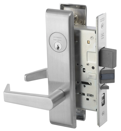 Accentra (Yale) AUCN8847FL Apartment Corridor Door Mortise Lever Lock
