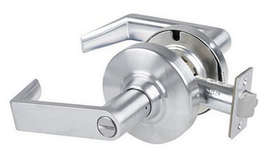 Schlage ND40S RHO Heavy Duty Bath/Bedroom Privacy Lever Lock, Rhodes Style