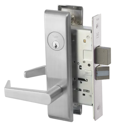 Yale AUCN8860-2FL Store Door Mortise Lever Lock, Augusta Style