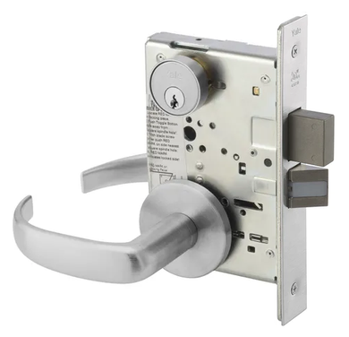 Yale PBR8861FL Dormitory or Storeroom Mortise Lever Lock