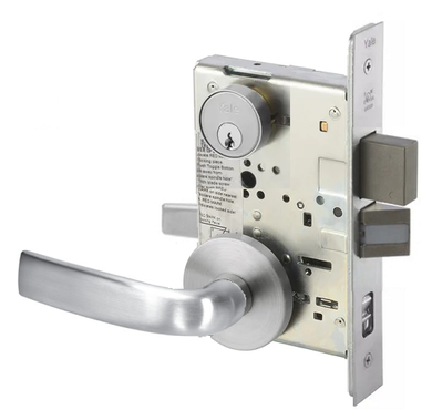 Yale JNR8867FL Dormitory or Exit Mortise Lever Lock, Jefferson Style