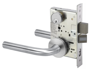 Accentra (Yale) PNR8867FL Dormitory or Exit Mortise Lever Lock, Pinehurst Style