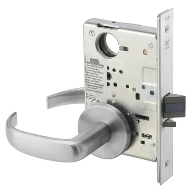 Yale PBR8805FL LC Storeroom or Closet Mortise Lever Lock, Less Cylinder