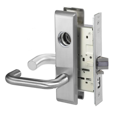 Yale CRCN8807FL LC Entry Mortise Lever Lock, Less Cylinder