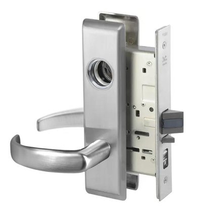 Yale PBCN8807FL LC Entry Mortise Lever Lock, Less Cylinder