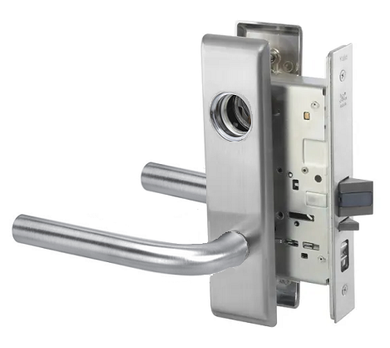 Yale PNCN8807FL LC Entry Mortise Lever Lock, Less Cylinder