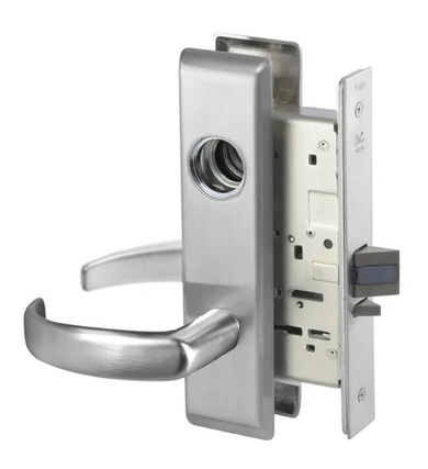Yale PBCN8808FL LC Classroom Mortise Lever Lock, Less Cylinder