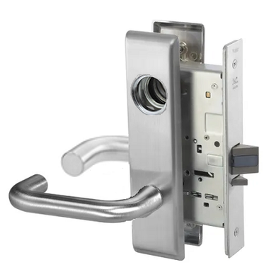 Yale CRCN8809FL LC Classroom or Office Mortise Lever Lock, Less Cylinder