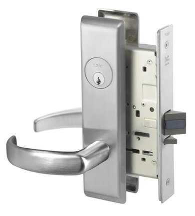 Yale PBCN8891FL Fail Secure Mortise Electrified Lever Lock, Pacific Beach Style