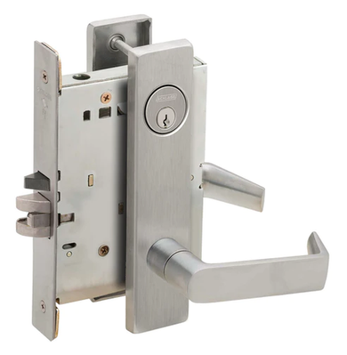 Schlage L9050P 06L Mortise Entrance/Office Lock w/ 06 Lever and L Escutcheon