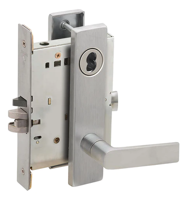 Schlage L9050J 01L Mortise Entrance/Office Lock, Accepts Large Format IC Core (LFIC)