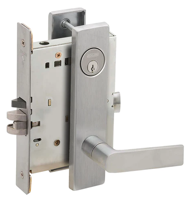 Schlage L9070P 01L Classroom Mortise Lock w/ 01 Lever and L Escutcheon