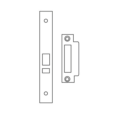 Yale 50-0020-8805 8800 Mortise Lock Part, Armor Front and Strike Pack