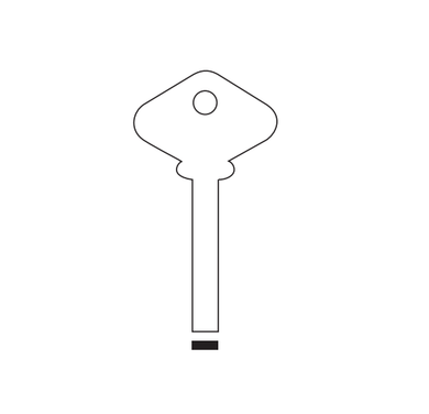 Yale E203 Emergency Key for Mortise Locks