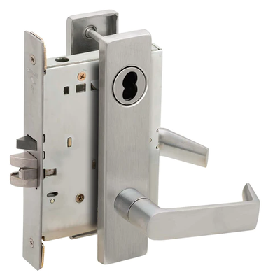 Schlage L9070J 06L Classroom Mortise Lock, Accepts Large Format IC Core (LFIC)