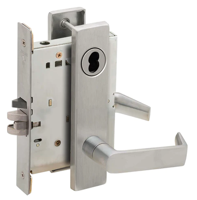 Schlage L9070B 06L Classroom Mortise Lock, Accepts Small Format IC Core (SFIC)