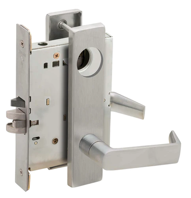 Schlage L9070L 06L Classroom Mortise Lock, Less Cylinder