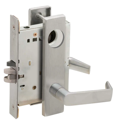 Schlage L9076L 06L Classroom Holdback Mortise Lock, Less Cylinder