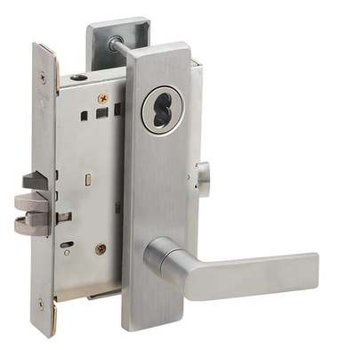 Schlage L9080B 01L Storeroom Mortise Lock, Accepts Small Format IC Core (SFIC)
