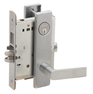 Schlage L9453P 01L Entrance Mortise Lock w/ 01 Lever and L Escutcheon