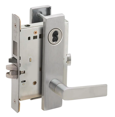 Schlage L9453J 01L Entrance Mortise Lock, Accepts Large Format IC Core (LFIC)