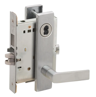 Schlage L9453B 01L Entrance Mortise Lock, Accepts Small Format IC Core (SFIC)