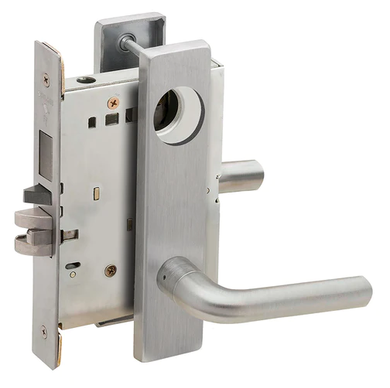 Schlage L9453L 02L Entrance Mortise Lock, Less Cylinder