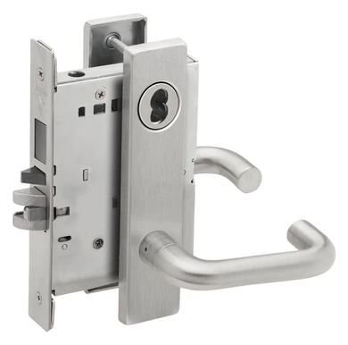 Schlage L9453B 03L Entrance Mortise Lock, Accepts Small Format IC Core (SFIC)