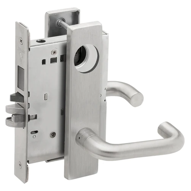 Schlage L9453L 03L Entrance Mortise Lock, Less Cylinder