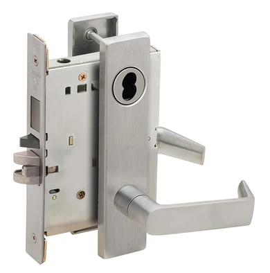 Schlage L9453J 06L Entrance Mortise Lock, Accepts Large Format IC Core (LFIC)