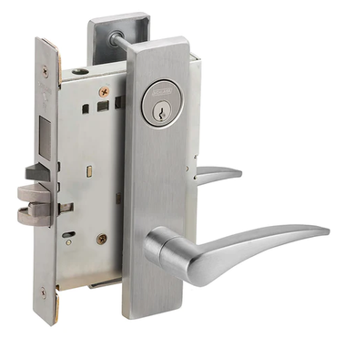 Schlage L9453P 12L Entrance Mortise Lock w/ 12 Lever and L Escutcheon