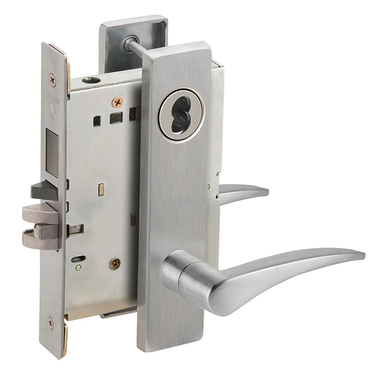 Schlage L9453J 12L Entrance Mortise Lock, Accepts Large Format IC Core (LFIC)