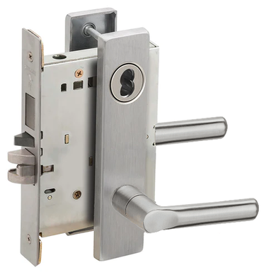 Schlage L9453B 18L Entrance Mortise Lock, Accepts Small Format IC Core (SFIC)