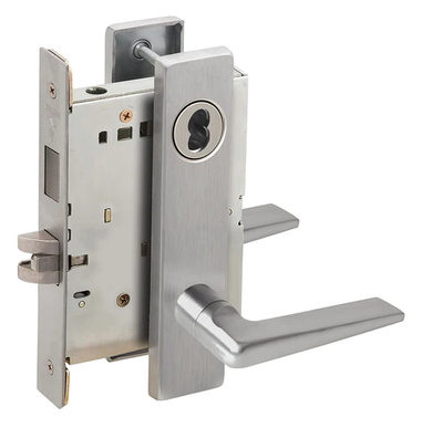 Schlage L9466J 05L Store/Utility Room w/ Deadbolt Mortise Lock, Accepts LFIC Core