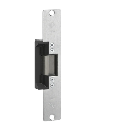 Adams Rite 7110 Electric Strike, 1-7/16" x 7-15/16" Flat Faceplate w/ Radius Corners for Aluminum, Hollow Metal or Wood Jamb