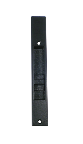 Adams Rite 4430-09-00-00-IB Flush Lockset without Cylinder, w/ Radius Lock Face, 1" to 1-5/16" Stile Thickness