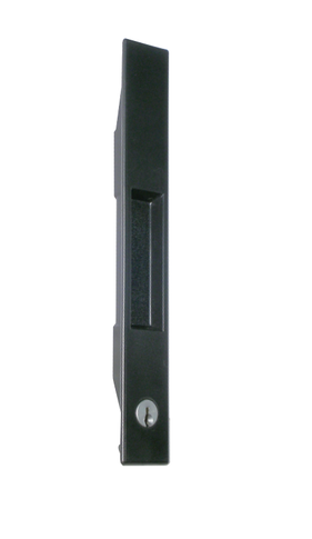 Adams Rite 4431-10-00-01-IB Flush Lockset w/ Cylinder and Square Lock Face, 1" to 1-5/16" Stile Thickness