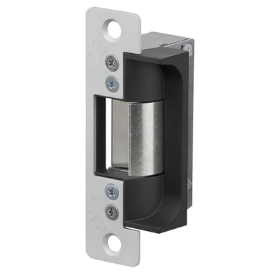 Adams Rite 7160 Electric Strike, Flat Faceplate w/ Radius Corners for Aluminum Jamb
