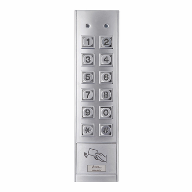 Alarm Controls KP-300 Mullion Mount Weather Resistant Keypad w/ Built-in Card Reader