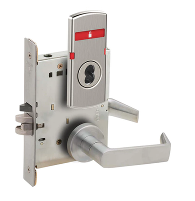 Schlage L9077B 06A L283-714 Classroom Security Holdback Mortise Lock w/ Interior Symbols Only Indicator