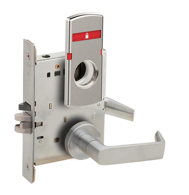 Schlage L9077L 06A L283-714 Classroom Security Holdback Mortise Lock w/ Interior Symbols Only Indicator