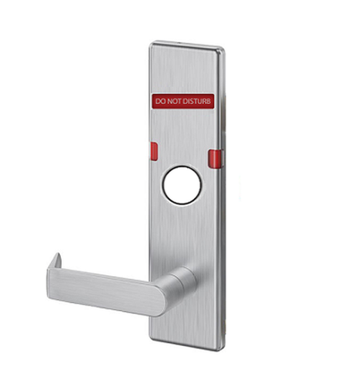 Schlage 47859783 Cylinder Indicator w/ N Escutcheon and 06 Lever, Exterior, DO NOT DISTURB