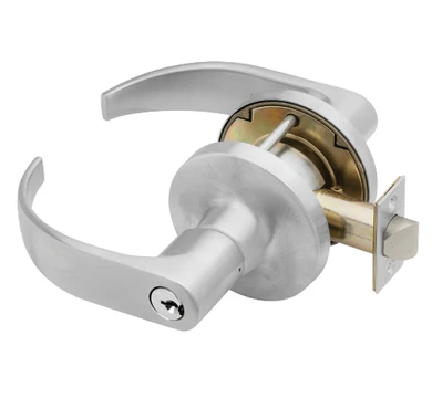 Falcon T511CP6D Q Entry/office Cylindrical Lever Lock w/ Schlage C Keyway, Quantum Style