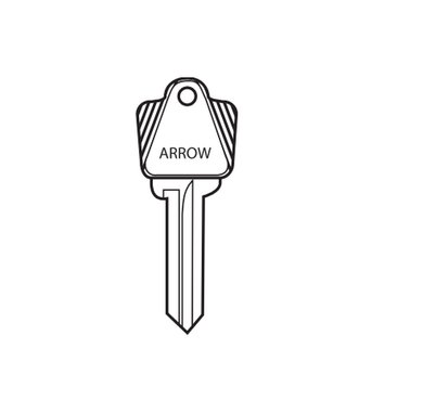 Arrow K6 6-pin Key Blank, Standard "K" Bow
