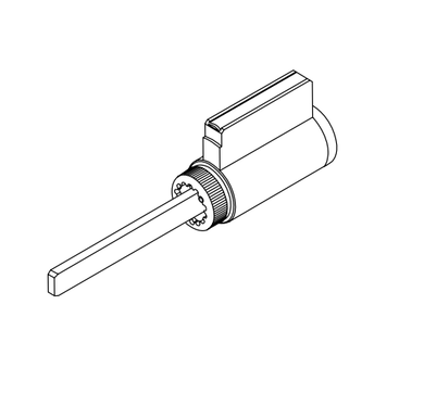 Falcon A23151-07 5-pin Key in Lever Cylinder w/ G Keyway for RU/T Series 571