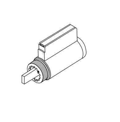 Falcon A23155-02 5-pin Key in Lever Cylinder for B Series (except B611)