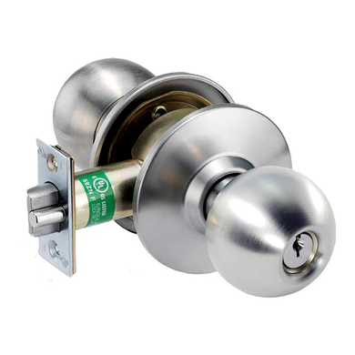 Arrow HK33-BB Asylum Cylindrical Knob Lock w/ Ball Knob