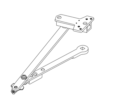 Norton 6100-4 Hold Open Unitrol Arm Assembly for 42" to 48" Door Widths