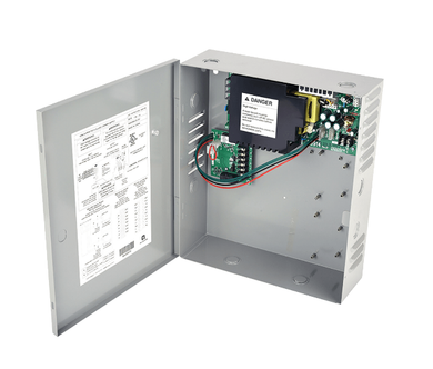 Von Duprin PS914-4RL Base Power Supply (4A w/ 16A inrush @ 12/24 VDC- field selectable) w/ 4 Relay Board Output